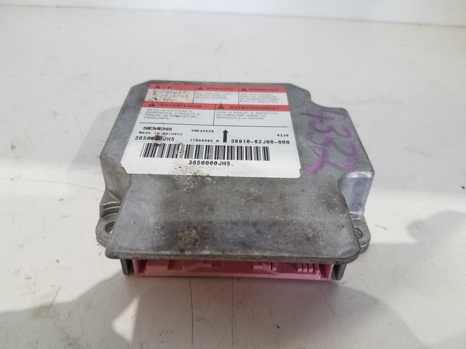 Suzuki Swift Rs415 Airbag Module Ebay