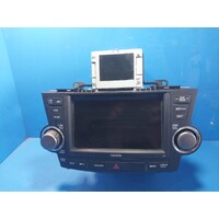 Toyota Kluger Gsu40-Gsu45 Sat Nav Head Unit