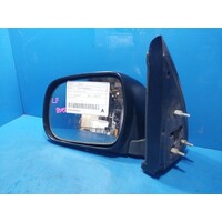 Toyota Hilux Left Manual Black Door Mirror