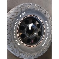 Mitsubishi Triton Mn, Alloy Wheel Mag Aftermarket, 08/09-04/15