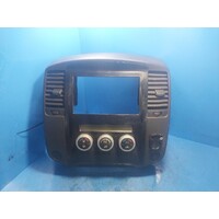 Nissan Navara D40 Heater Air Cond Controls