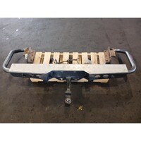 Rear Bumper D40, Aftermarket, Heavy Duty, Bumper W/ Intergrated Towbar, 09/05-08/15