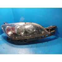 Mazda 3 Bk Hatch, Right Headlamp (Non Hid, Manual Adjust Type)