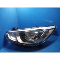 Hyundai Accent Rb, Active, Halogen Type, Left Headlamp