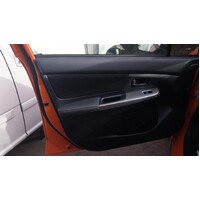 Subaru Xv G4x, Lh Front/Lh Rear Inner Black Door Handle